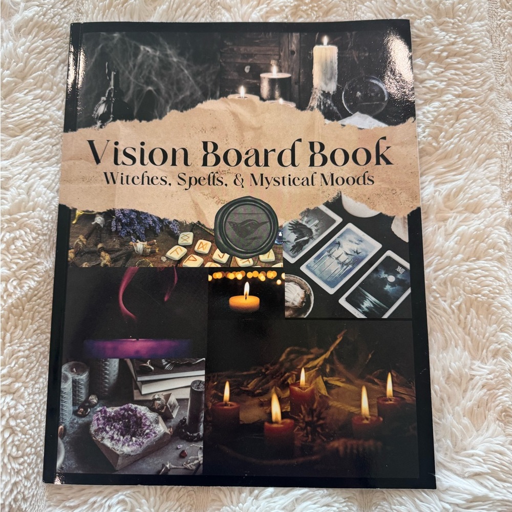 Vision Board Book: Witches, Spells, & Mystical Moods